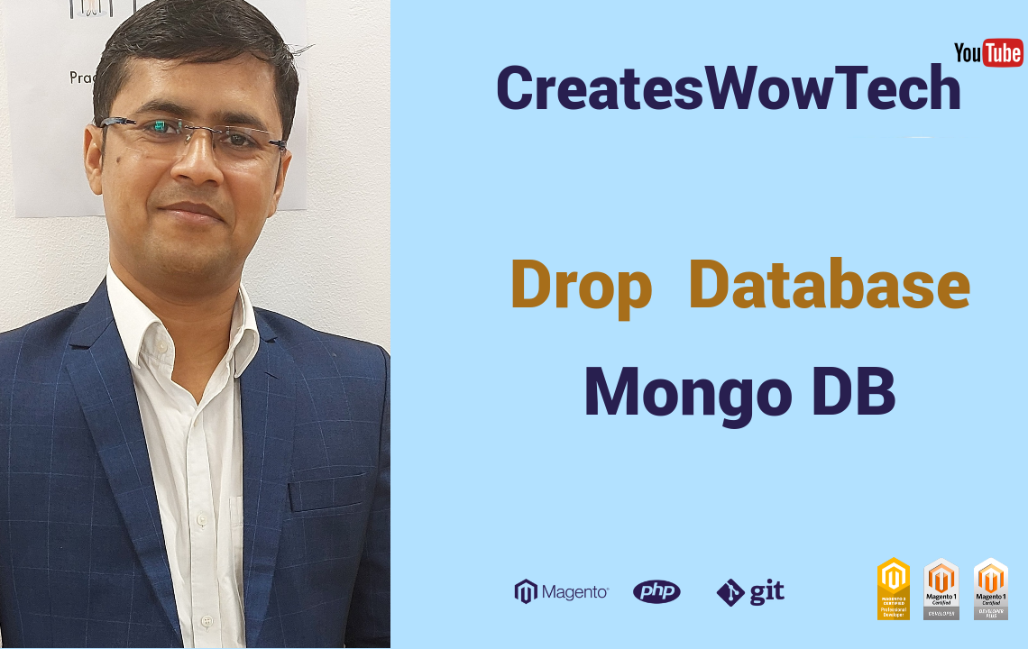 How to drop mongodb Database