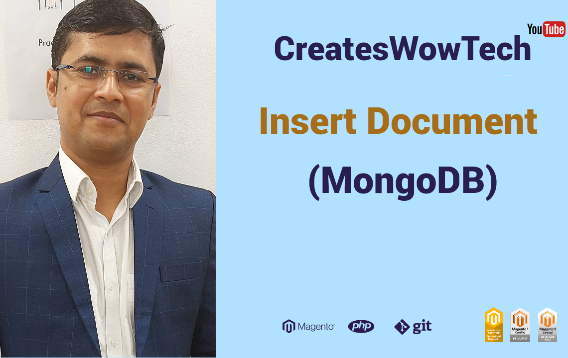Insert documents in MongoDB